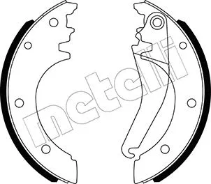 Brake Shoe Set (53-0486)