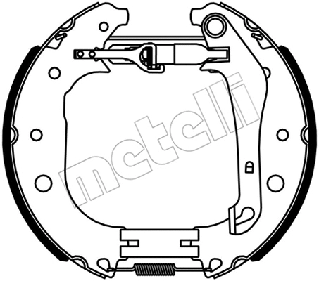 Brake Shoe Set (51-0534)