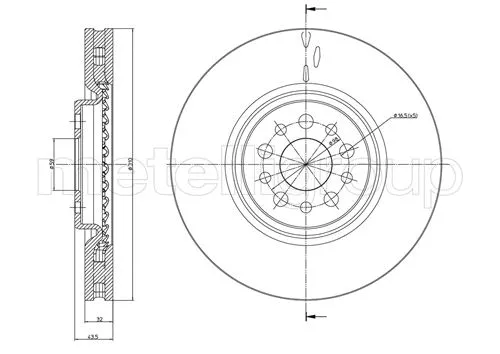 Brake Disc (23-0821C)