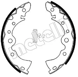 Brake Shoe Set (53-0605)