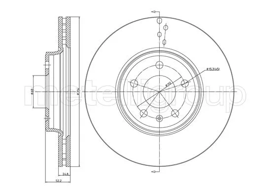Brake Disc (23-0917C)