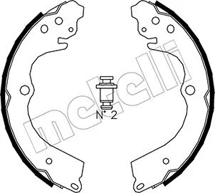 Brake Shoe Set (53-0384)