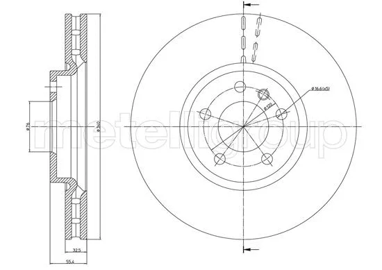 Brake Disc (23-1470C)