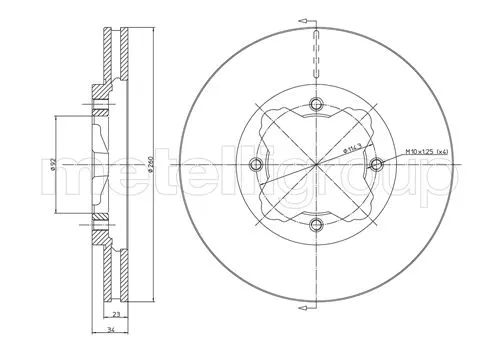 Brake Disc (23-0360)