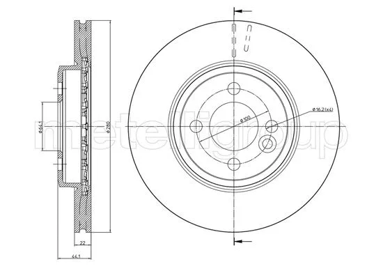 Brake Disc (23-0940C)