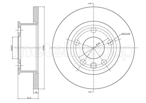 Brake Disc (23-0293)