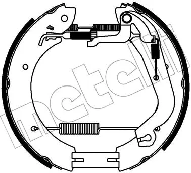 Brake Shoe Set (51-0335)