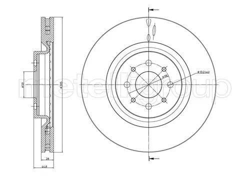 Brake Disc (23-0907C)