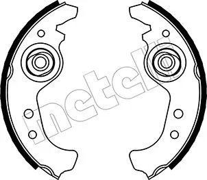 Brake Shoe Set (53-0063)