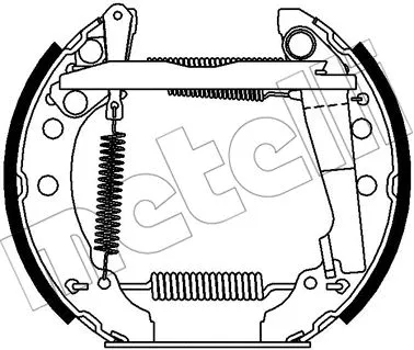 Brake Shoe Set (51-0368)