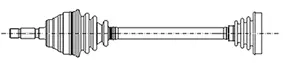Drive Shaft (17-1072)