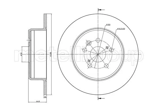 Brake Disc (23-0971C)