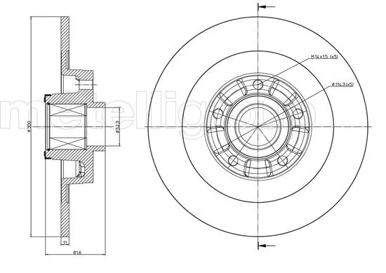 Brake Disc (23-0980)