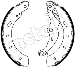 Brake Shoe Set (53-0563)