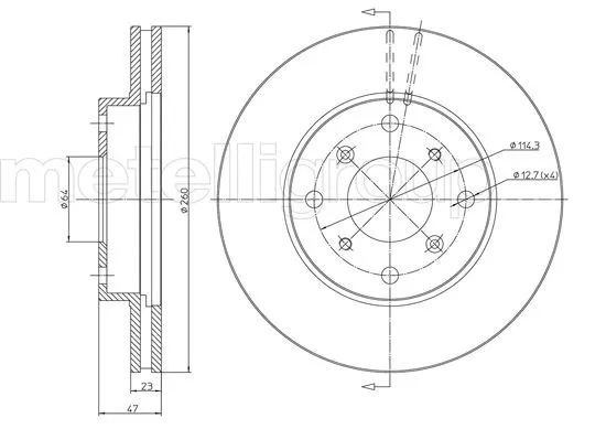 Brake Disc (23-0650)