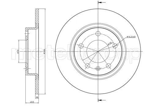 Brake Disc (23-0890C)