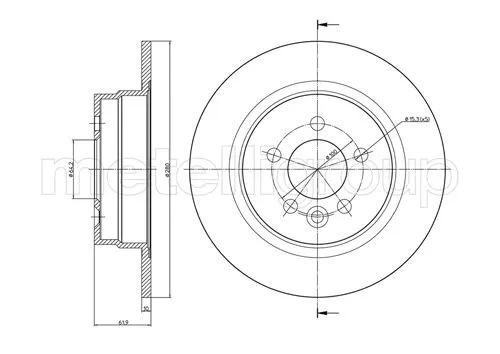 Brake Disc (23-0644)