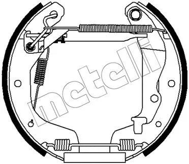 Brake Shoe Set (51-0478)