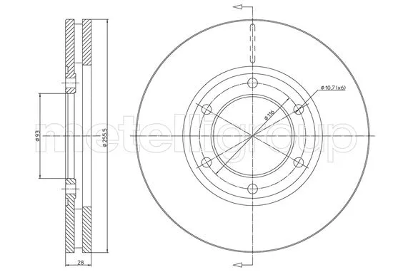 Brake Disc (23-1621)