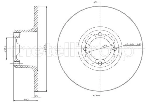 Brake Disc (23-0220)