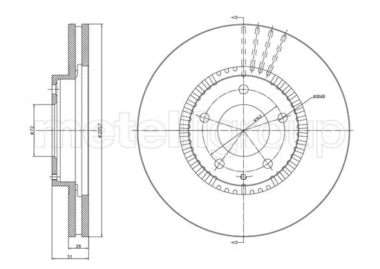 Brake Disc (23-1163C)