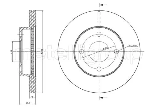 Brake Disc (23-0850)