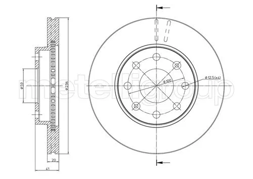 Brake Disc (23-0790C)