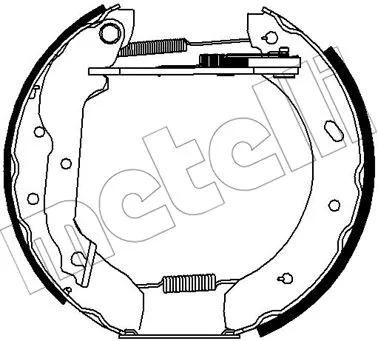 Brake Shoe Set (51-0285)
