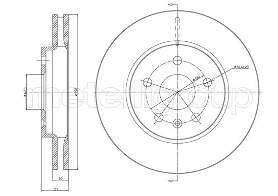 Brake Disc (23-1006C)