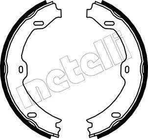 Brake Shoe Set, parking brake (53-0243)