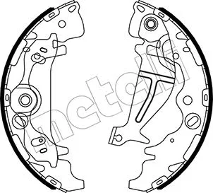 Brake Shoe Set (53-0501)