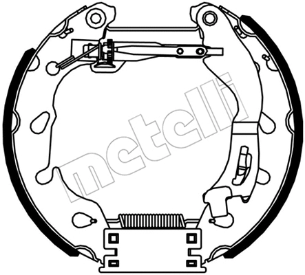 Brake Shoe Set (51-0551)