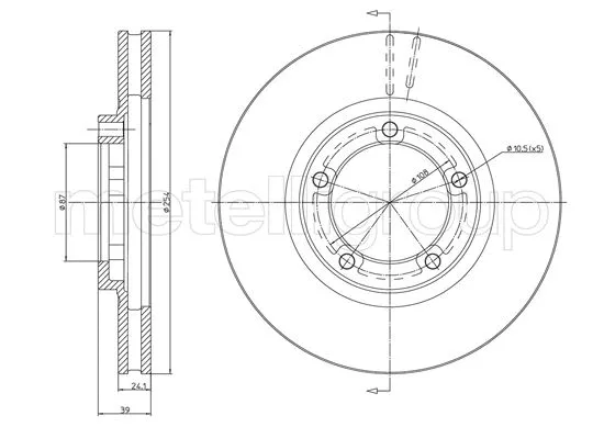 Brake Disc (23-1748)