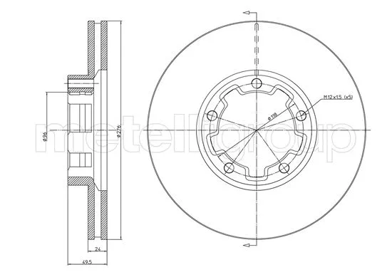 Brake Disc (23-1557)