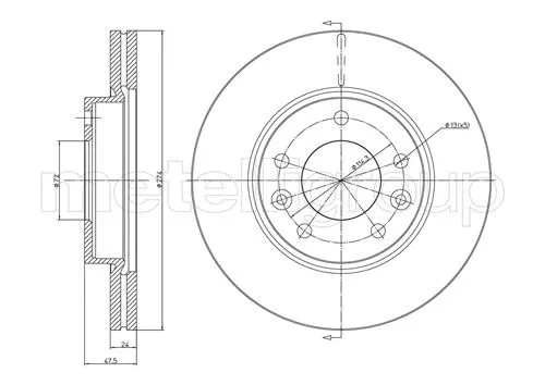 Brake Disc (23-0694)