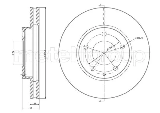 Brake Disc (23-1572)