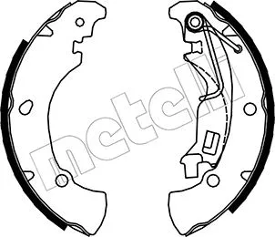 Brake Shoe Set (53-0084)