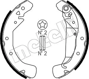 Brake Shoe Set (53-0311)