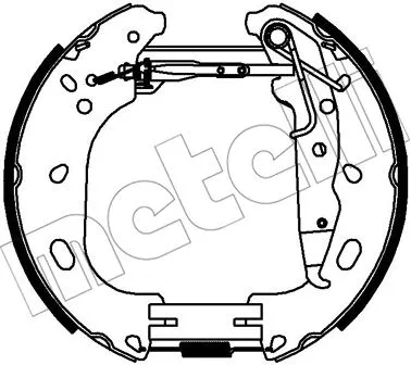 Brake Shoe Set (51-0333)