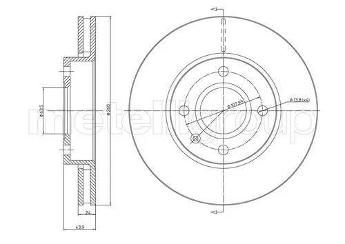 Brake Disc (23-0443)