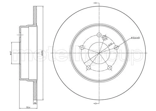 Brake Disc (23-0485C)