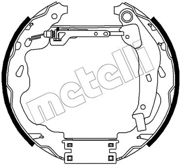Brake Shoe Set (51-0488)
