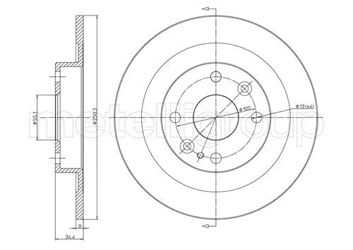 Brake Disc (23-0665)
