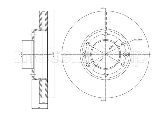 Brake Disc (23-1174C)