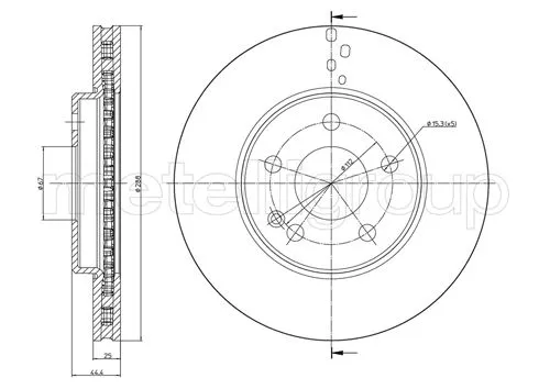 Brake Disc (23-0832C)