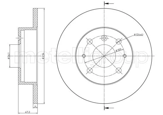 Brake Disc (23-1705)