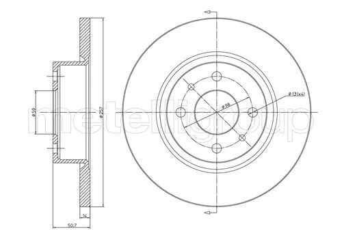 Brake Disc (23-0192)