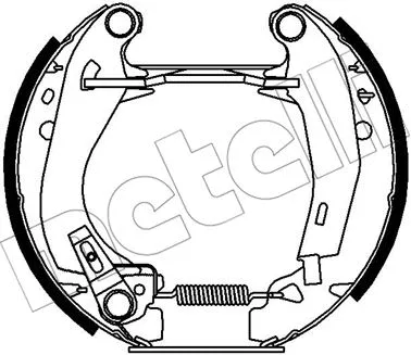 Brake Shoe Set (51-0404)