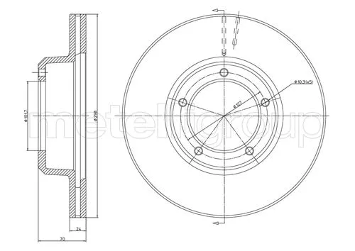 Brake Disc (23-0237)