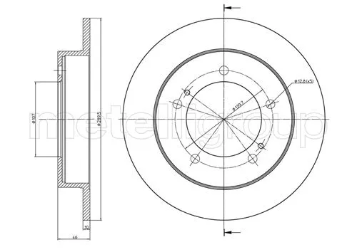 Brake Disc (23-0590)